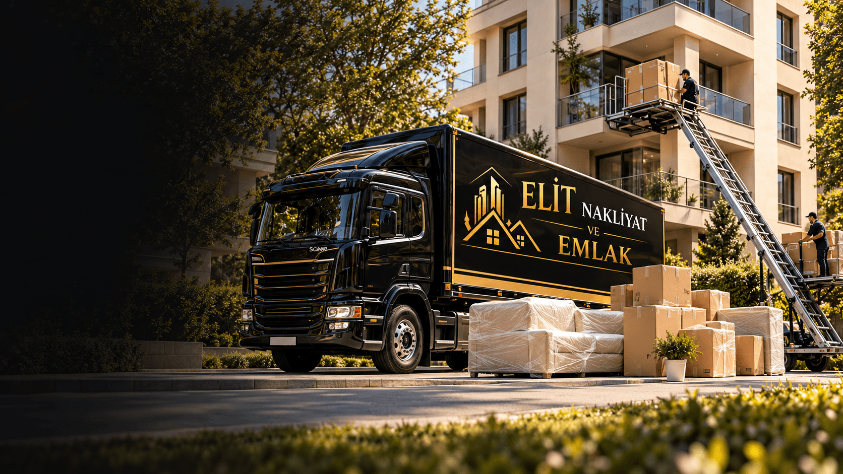 Elit Nakliyat evden eve ve asansörlü taşımacılık aracı